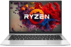 hp elitebook 835 G8 ryzen5pro-5650u ram 8 GB DDR4 256 GB SSD , 13.5 inch