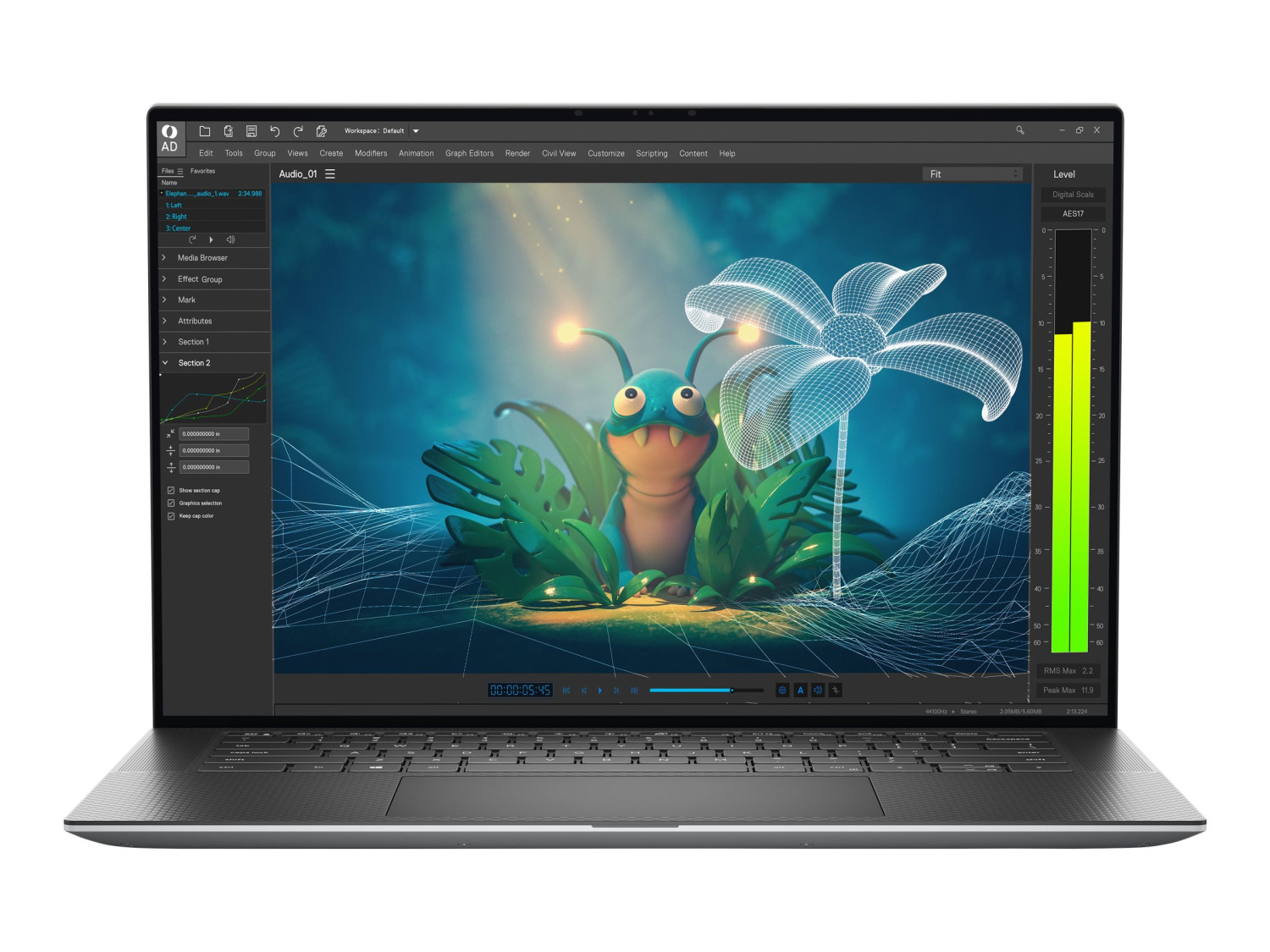 Dell Precision 5570 - Intel Core i7-12800H,16GB Ram, 512GB SSD, 15.6″ Inch , nvidia Rtx 8G